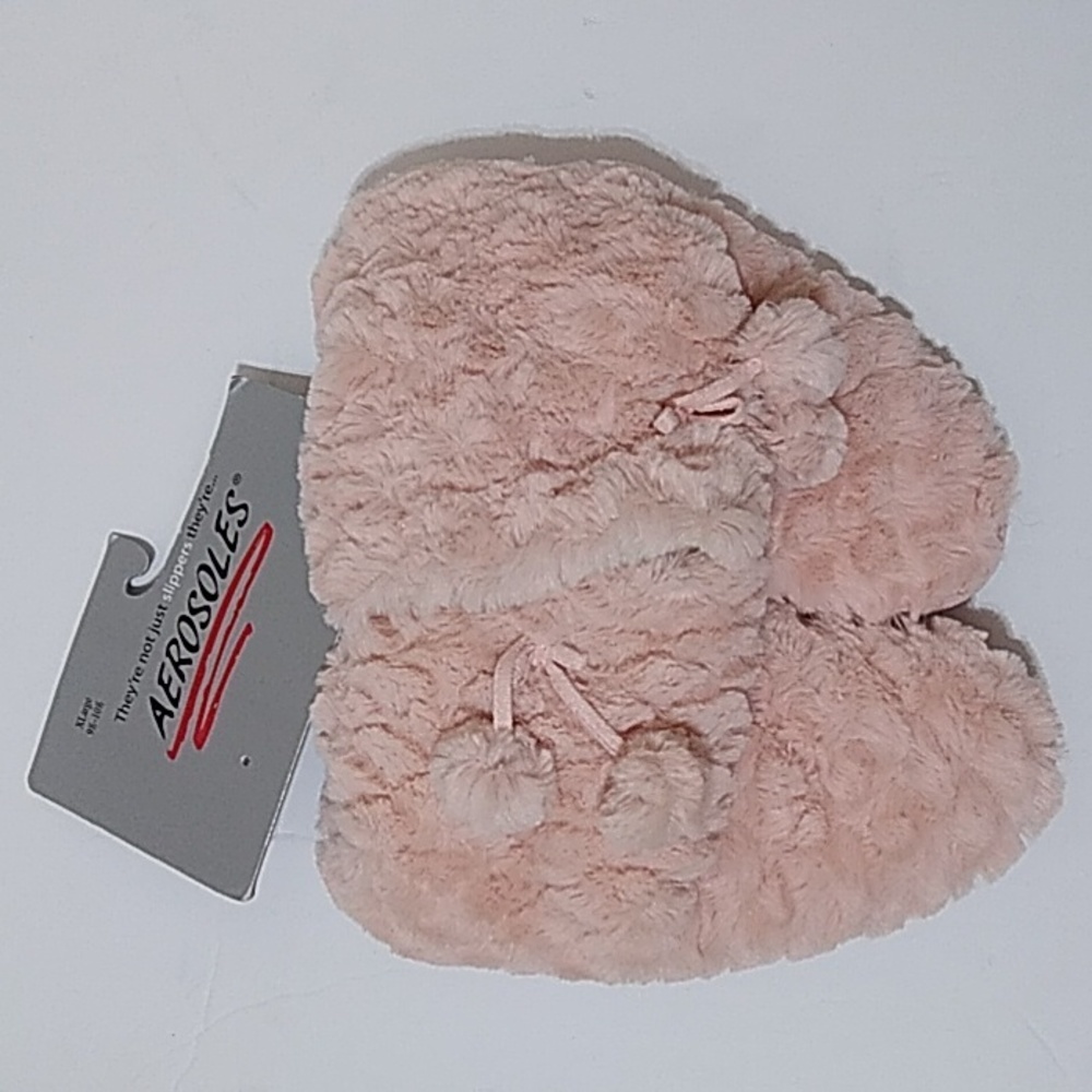 Aerosoles Women's Pink Slipper Booties